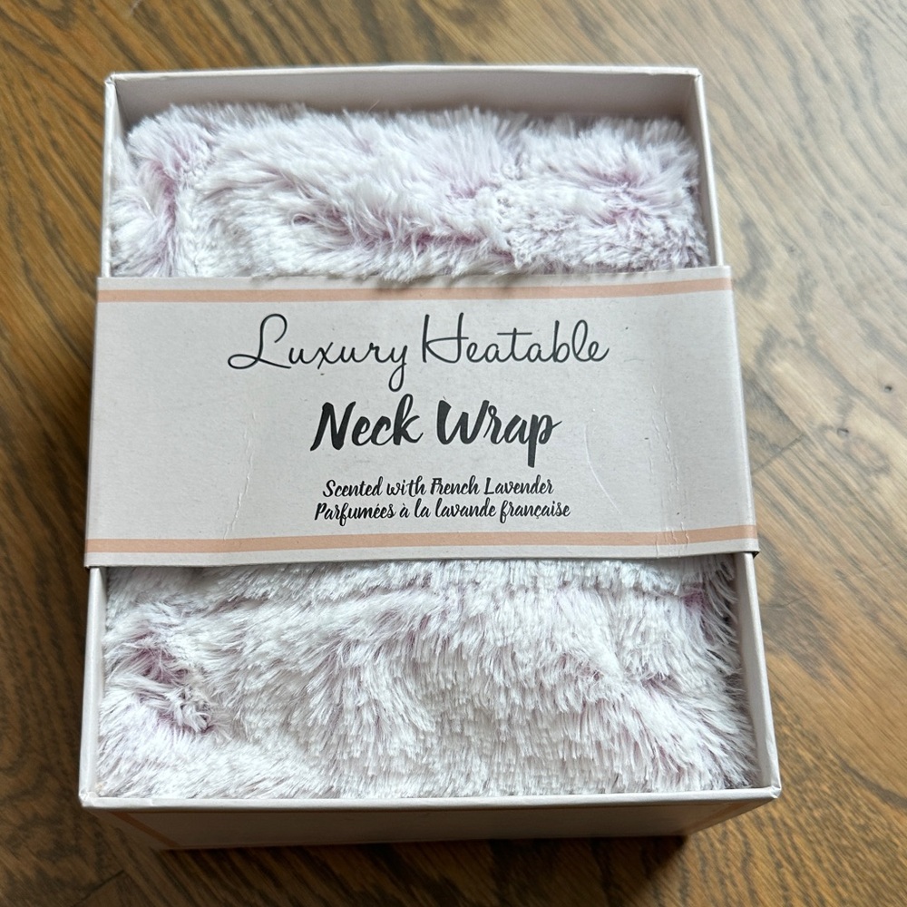 Luxury Heatable Neck Wrap